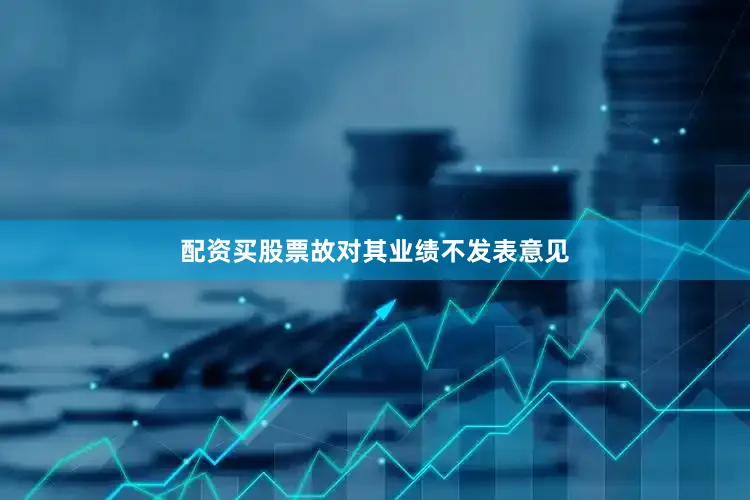 配资买股票故对其业绩不发表意见